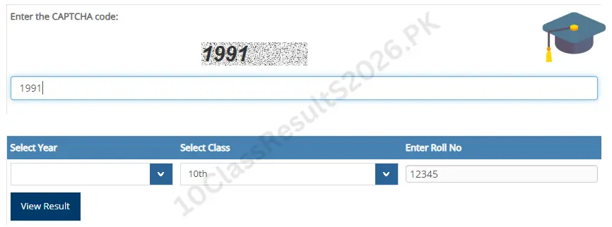 10th Class Result 2026 by Roll Number