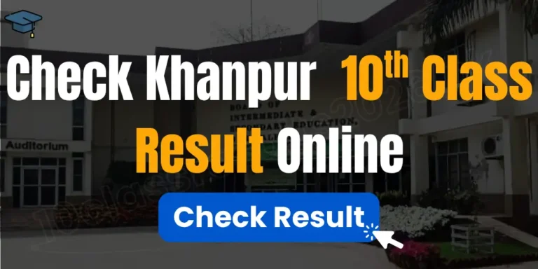 Khanpur 10th Result 2026